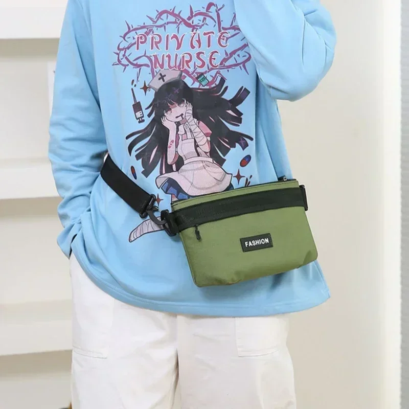 

Fashion Canvas Male Leisure Men's New Sling Bag Messenger 2023 Backpack Sports Bag Korean Bag Student Postman Shoulder