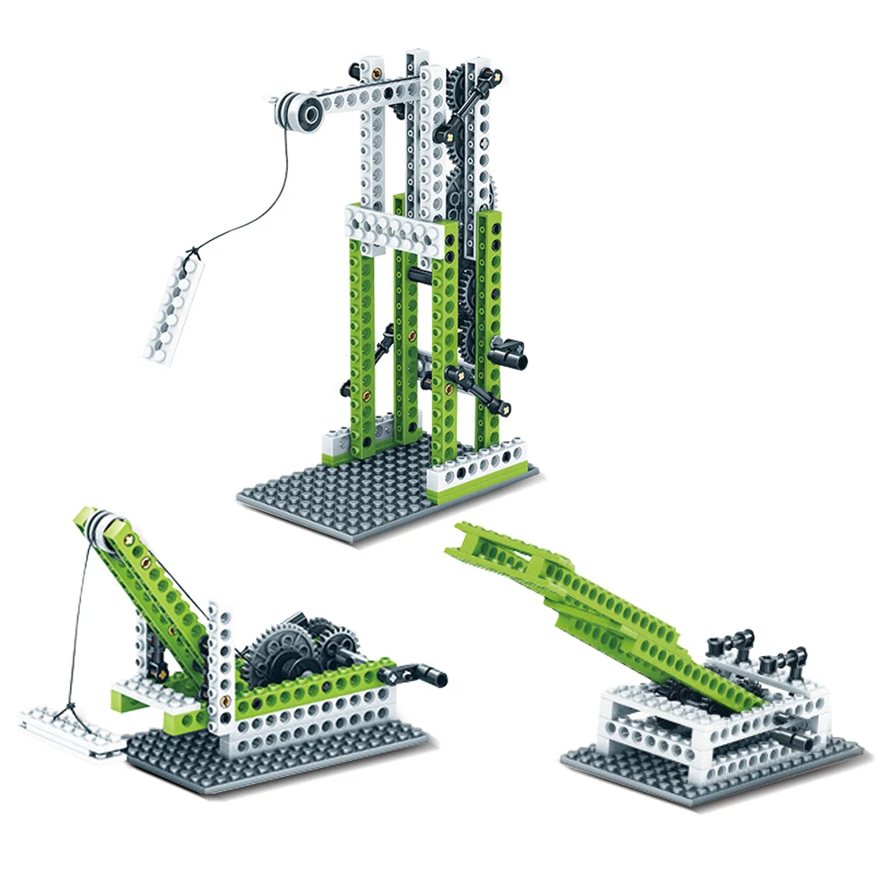 

Kidsbits 3 in 1 Crane Trebuchet Hanging Tower Building Blocks Toys 5+ Years