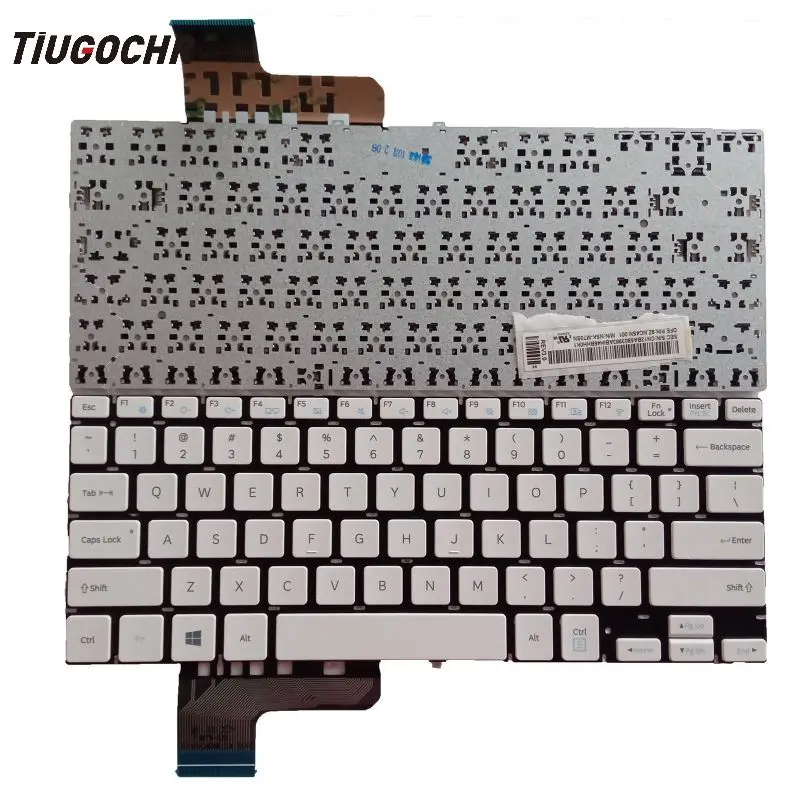 

Клавиатура для Samsung 911S3K 9310SK 910S3L 911S3L 9310SL, белая, без рамки