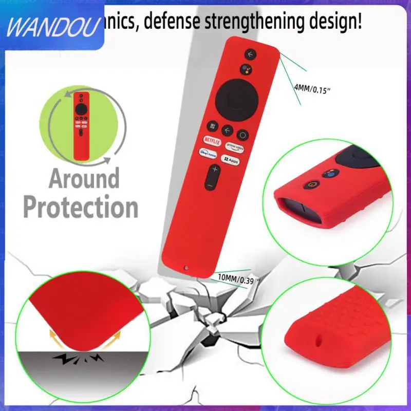 

Shockproof Tv Stick Remote Cover Skin-friendly Tv Box Controller Case Protective For Mi Tv Stick For Xiaomi Mi Box S/4x
