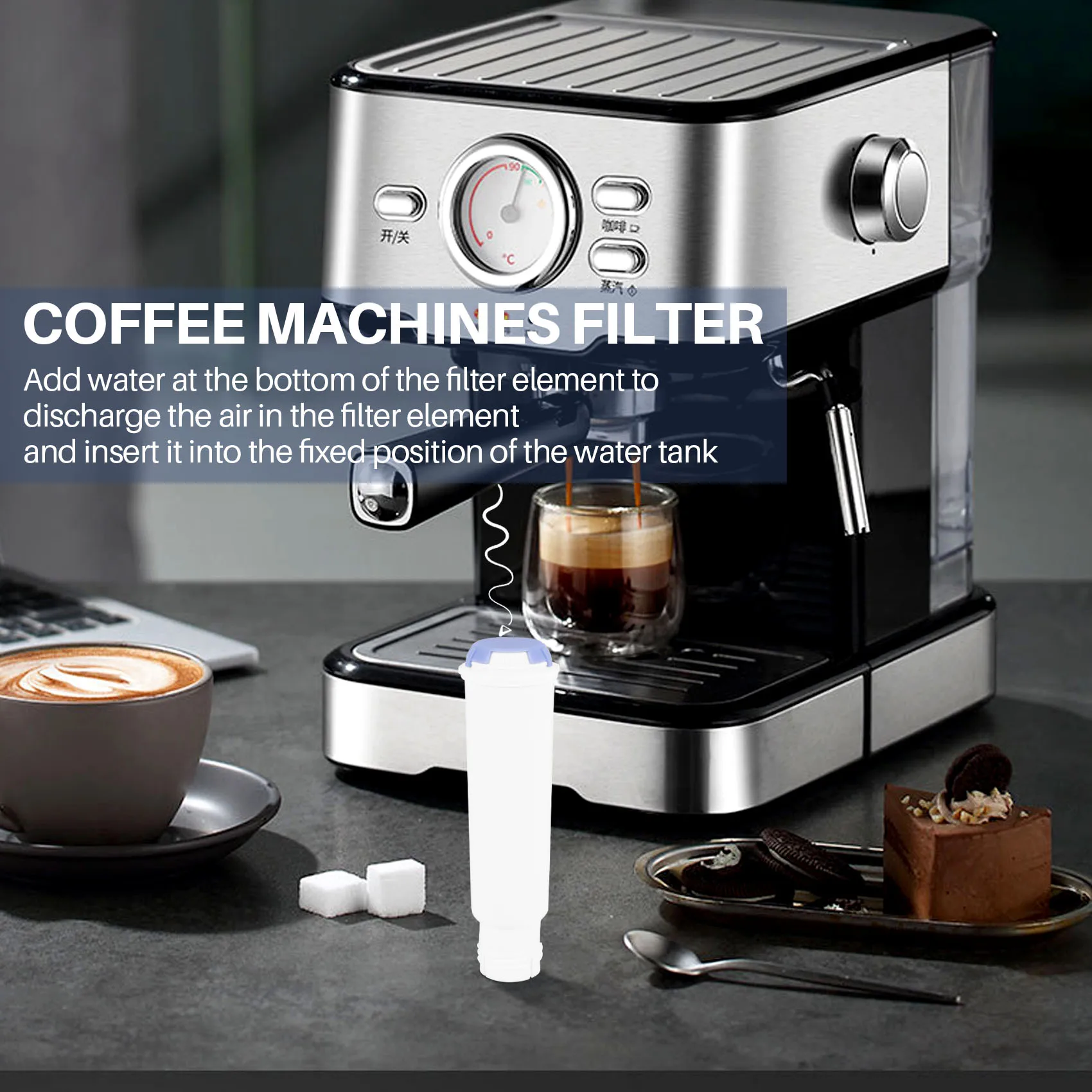 Фильтр для воды кофе-машин AEG Bosch gagconn Krups Melitta Neff Siemens