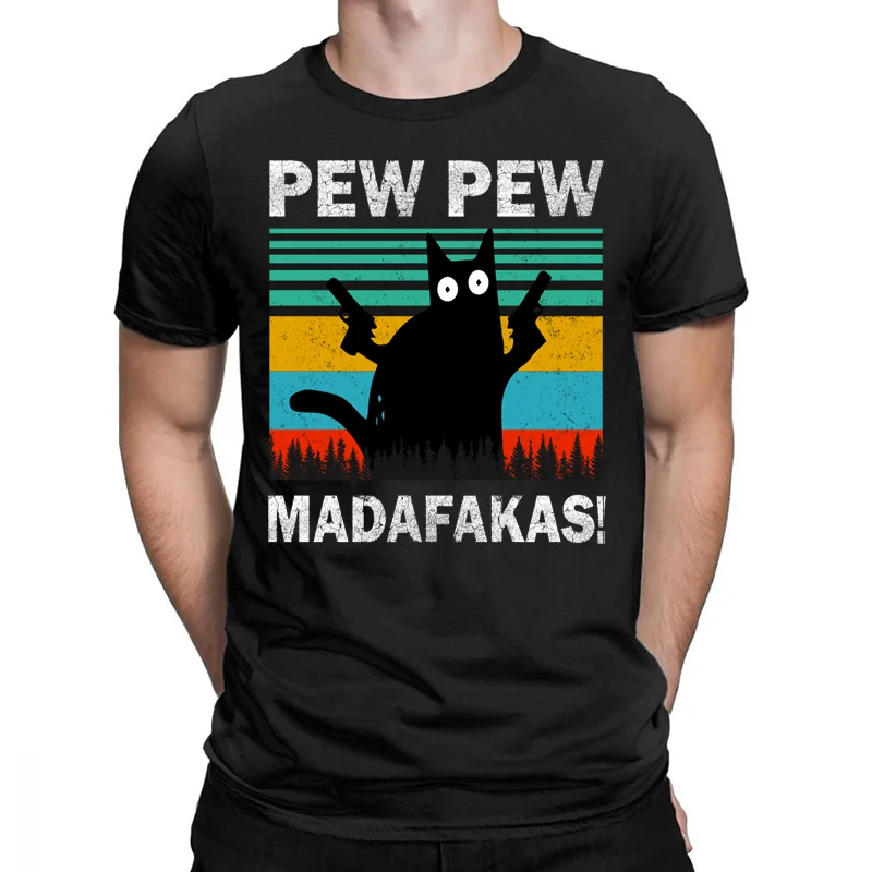 

Pew Madafakas, модная футболка с круглым вырезом, винтажные свободные футболки унисекс