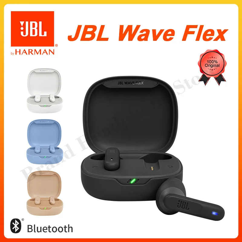 Беспроводные наушники jbl wave flex. Wave Flex TWS Black.