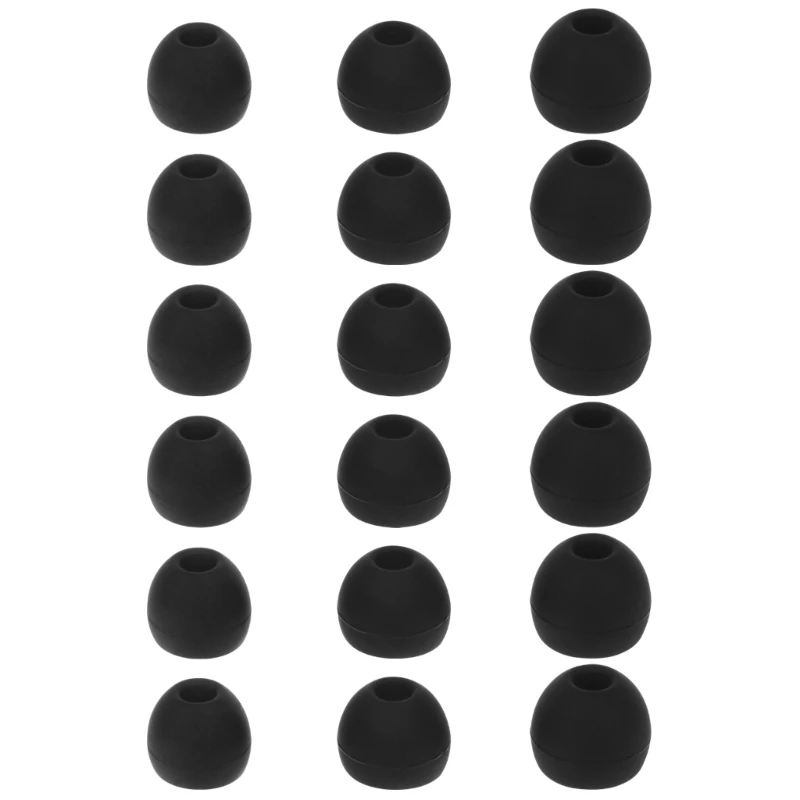 

Мягкие силиконовые вкладыши 18 шт. с отверстием для разъема 3,8 мм, подходят для большинства наушников-вкладышей E65C