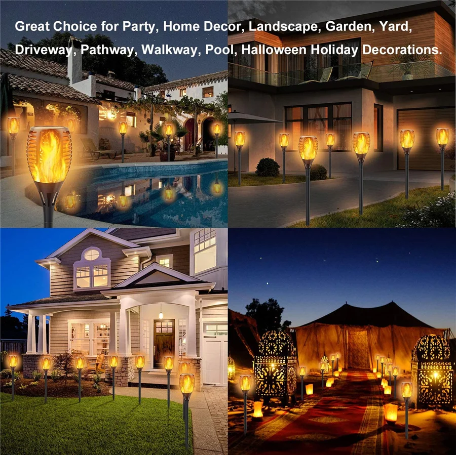 Светодиодный уличный фонарь на солнечной батарее водонепроницаемый садовый