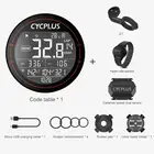 Беспроводной Велосипедный компьютер, умный GPS Спидометр, одометр, Bluetooth, управление телефоном, многофункциональный светящийся монитор для дорожных и горных велосипедов