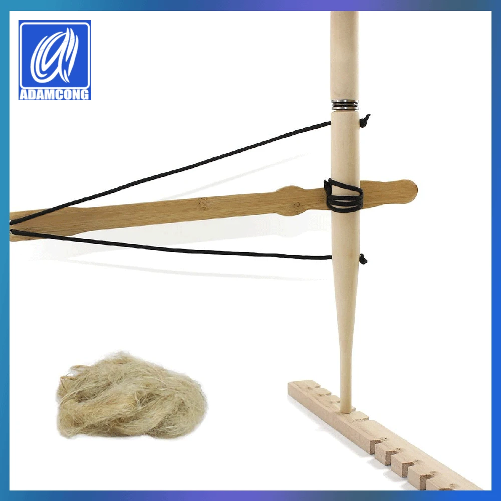 

Bow Drill Kit Fire Starter Raw Wood Survival Practice Friction Fire Tool for Boy Scout Outdoors Teaching