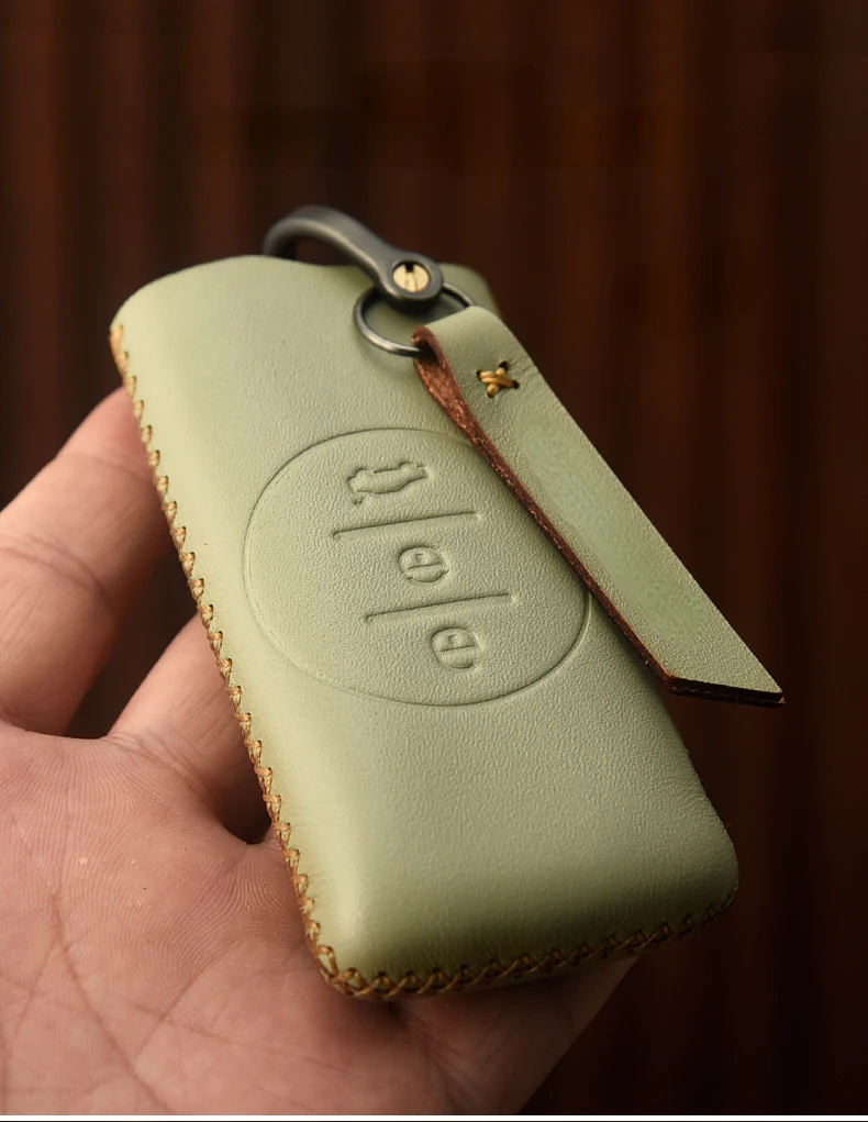 

Подходит для Chery 5X 2021 2022 2023 Кожаный Автомобильный Брелок с дистанционным управлением