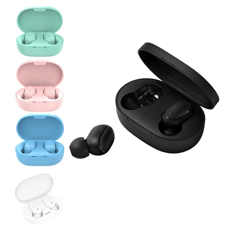 

TWS наушники A6S с басами, беспроводные наушники, спортивные мини стерео наушники-вкладыши для телефона Xiaomi Huawei Iphone Bluetooth