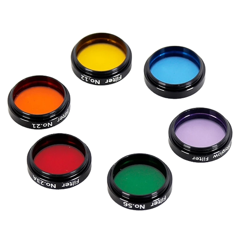 

1.25inch Filter Planets and Nebula Colorful Filter for telescope Eyepiece Lens