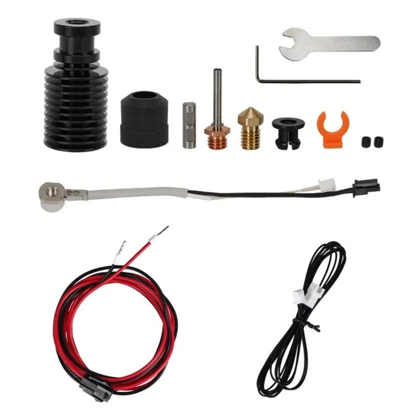 

T8WC CHC-V6 Ceramic Hotend Printhead Metal Nozzle Assembly for VORON2.4 Printer