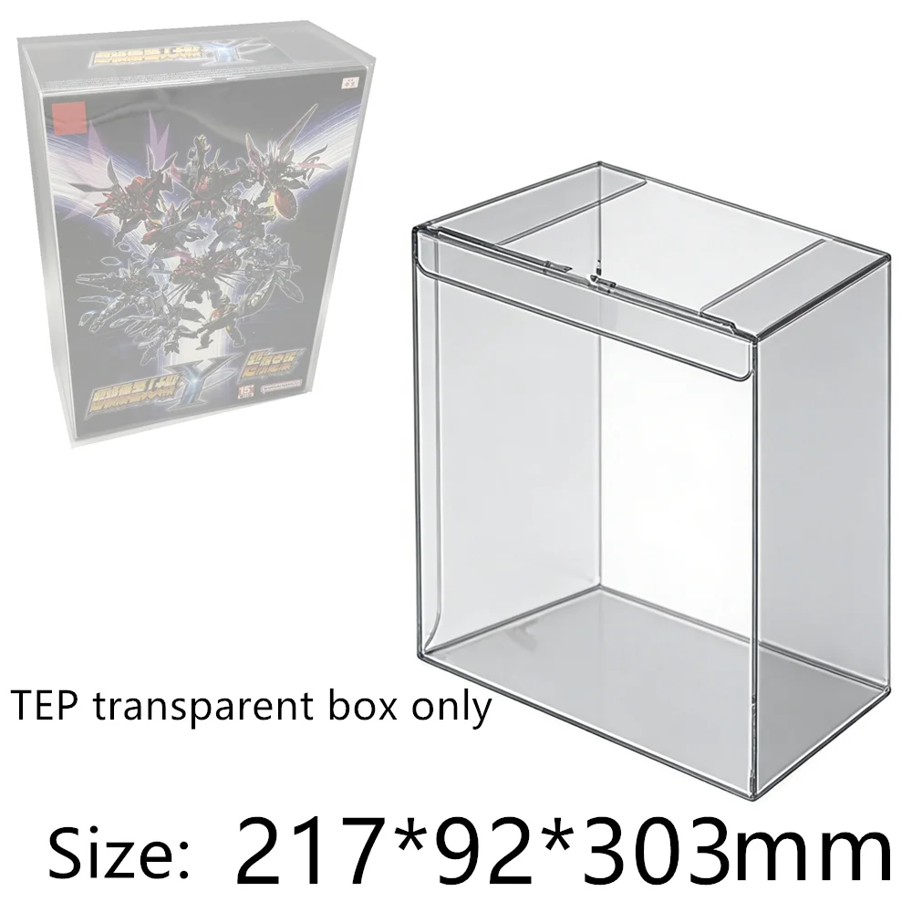 Фото Прозрачный защитный футляр для коллекционных коробок Super Robot Wars Y/SRW Y, прозрачный бокс для хранения игровых дисков TEP, прозрачный демонстрационный кейс №1