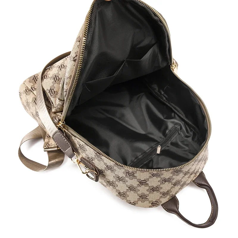 Высококачественный тканевый водонепроницаемый рюкзак с принтом большой