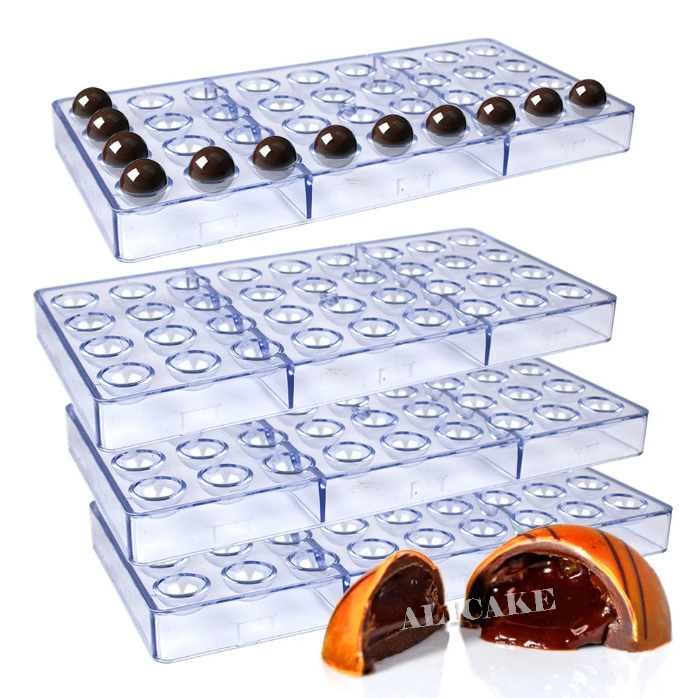 

4 шт. набор шоколадных форм поликарбонатные полушарные сферы 0,78 "конфеты Bonbons формы Профессиональные выпечки Кондитерские инструменты