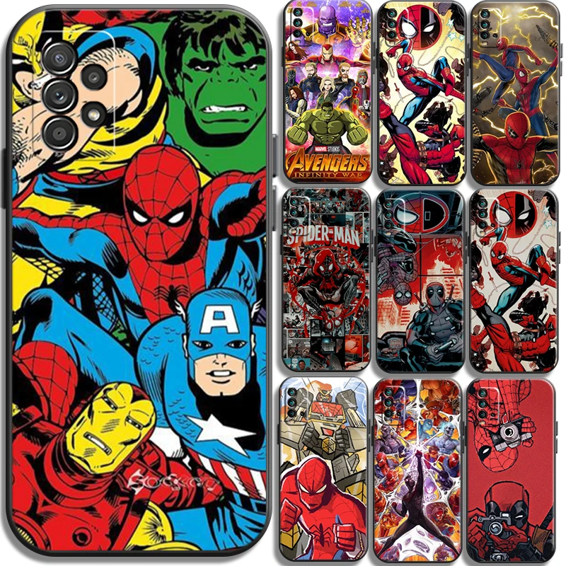 

Marvel Avengers Phone Cases For Xiaomi Redmi 9AT 9 9T 9A 9C Redmi Note 9 9 Pro 9S 9 Pro 5G Cases Soft TPU Funda Carcasa