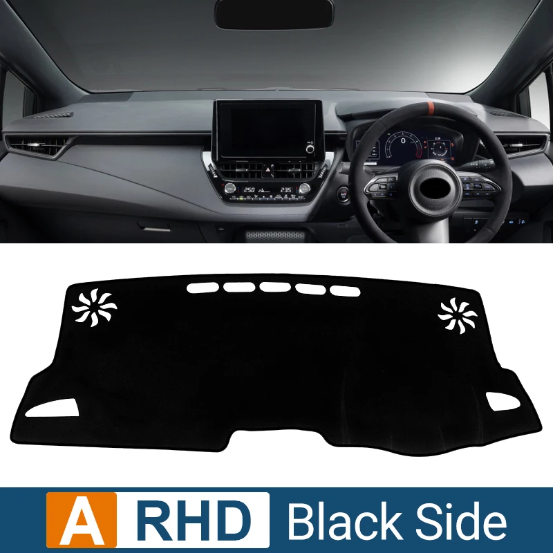 

Для Toyota Corolla E210 2019 2020 2021 2022 2023 2024 гибридный чехол на приборную панель автомобиля, избегайте света, коврик от солнца, ковер с защитой от УФ-лучей