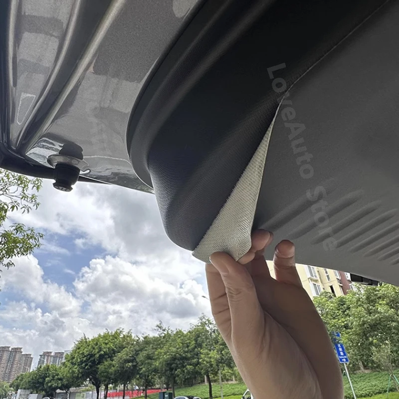 Для BYD Yuan Plus Atto 3 2021 2022 2023 багажник автомобиля задняя дверь анти-удар анти-грязь