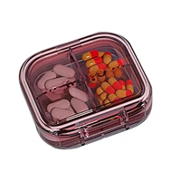 pill organiser easy fill pill holder to hold pills cod liver oil supplements and medication
