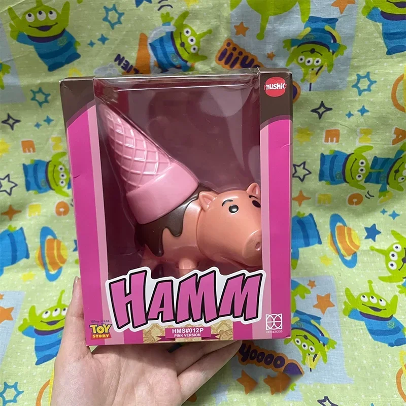 Новая аниме-фигурка Disney Toy Story Hamm Hms # 012p розовая версия 15 см Action Fiugure милая свинья