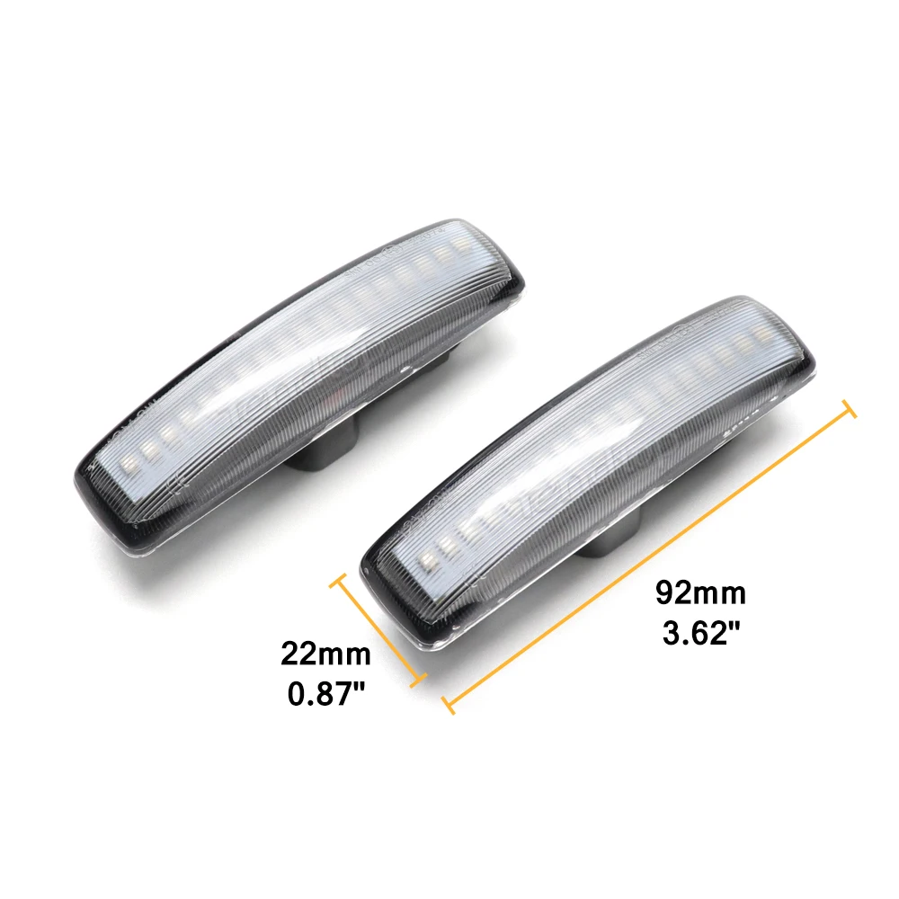 Динамический мигалка последовательного мигающий сигнал поворота светильник