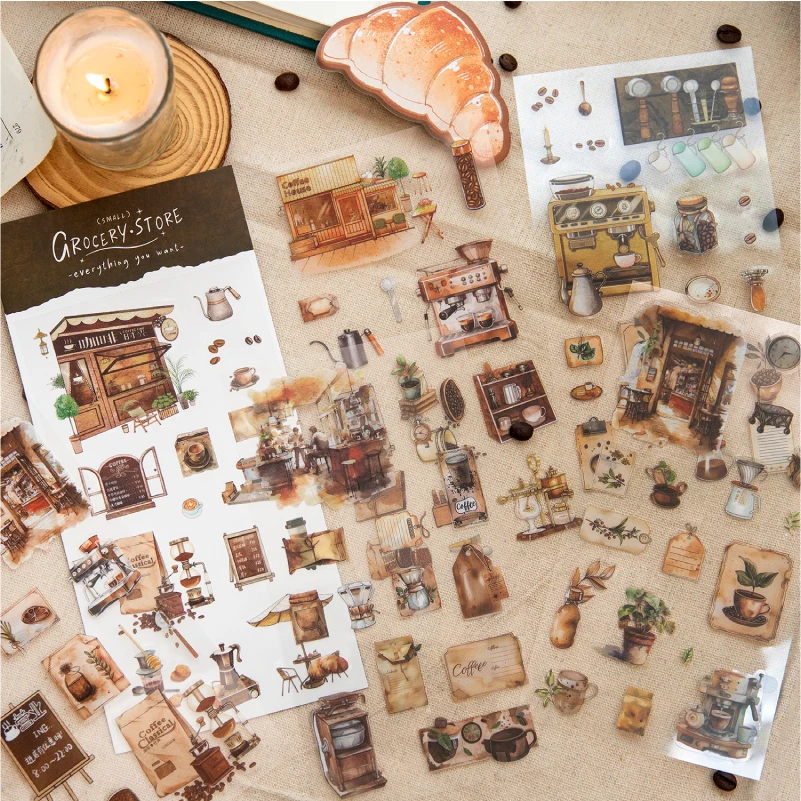 6 шт./упаковка декоративные наклейки для продуктов