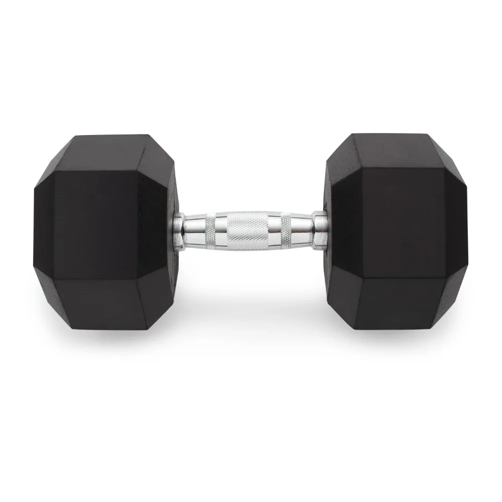 

Rubber Hex Dumbbell, 95 Lbs. dumbell fitness