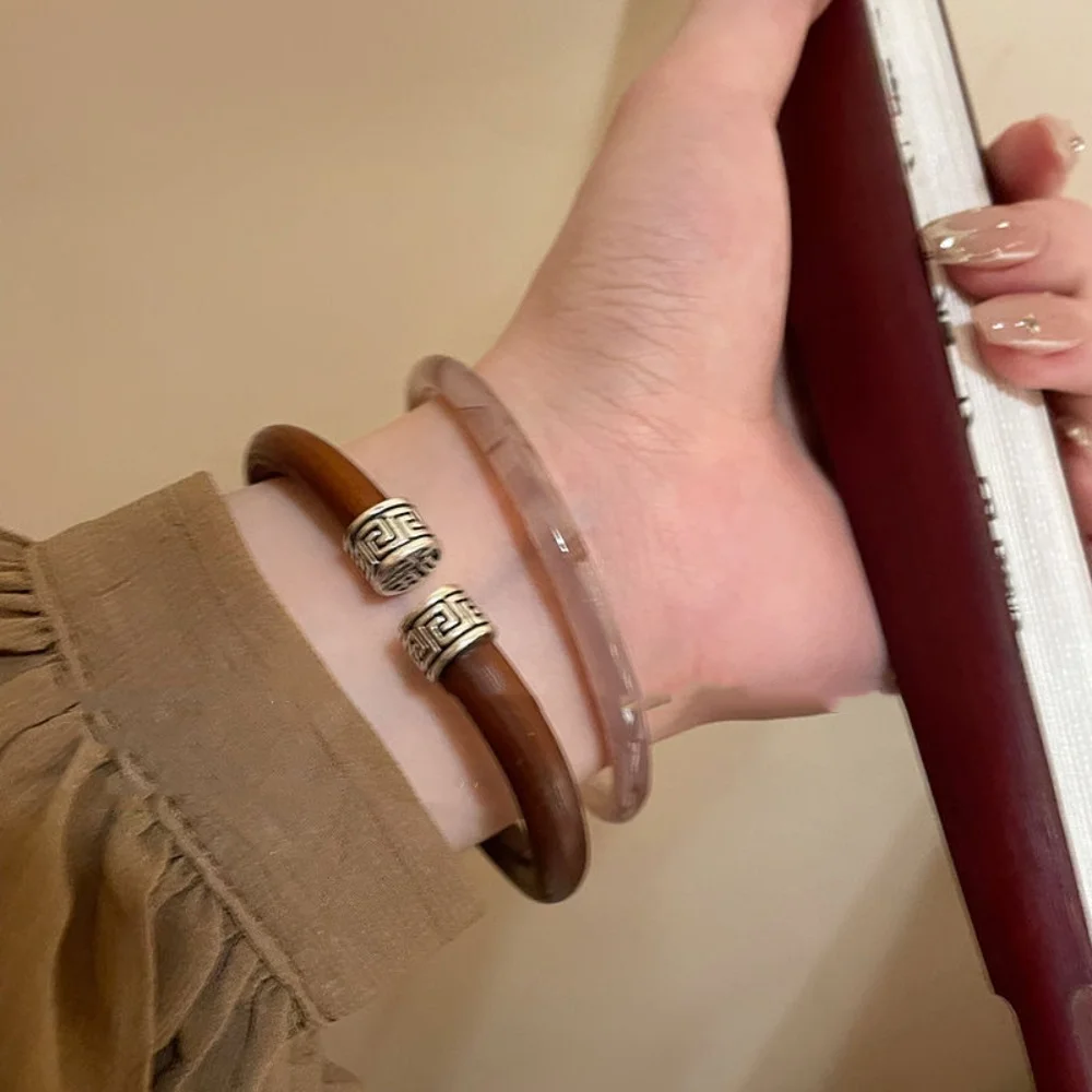 Винтажный браслет Caulis Спатолоби с благоприятным узором неокитайский стиль