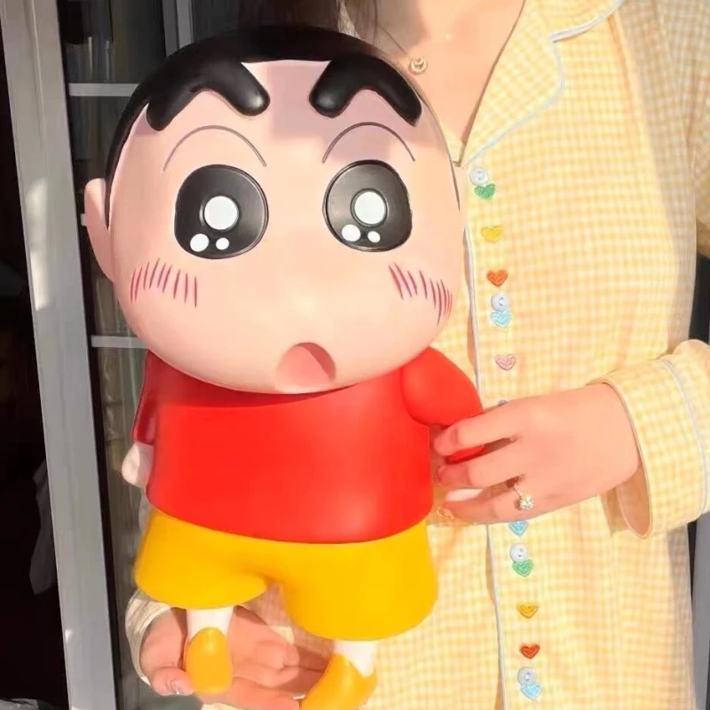 

40cm Large Crayon Shin-chan Figure Peripheral Series Model Car Ornament Doll Collection Decoration Limited Anime Kids Gifts