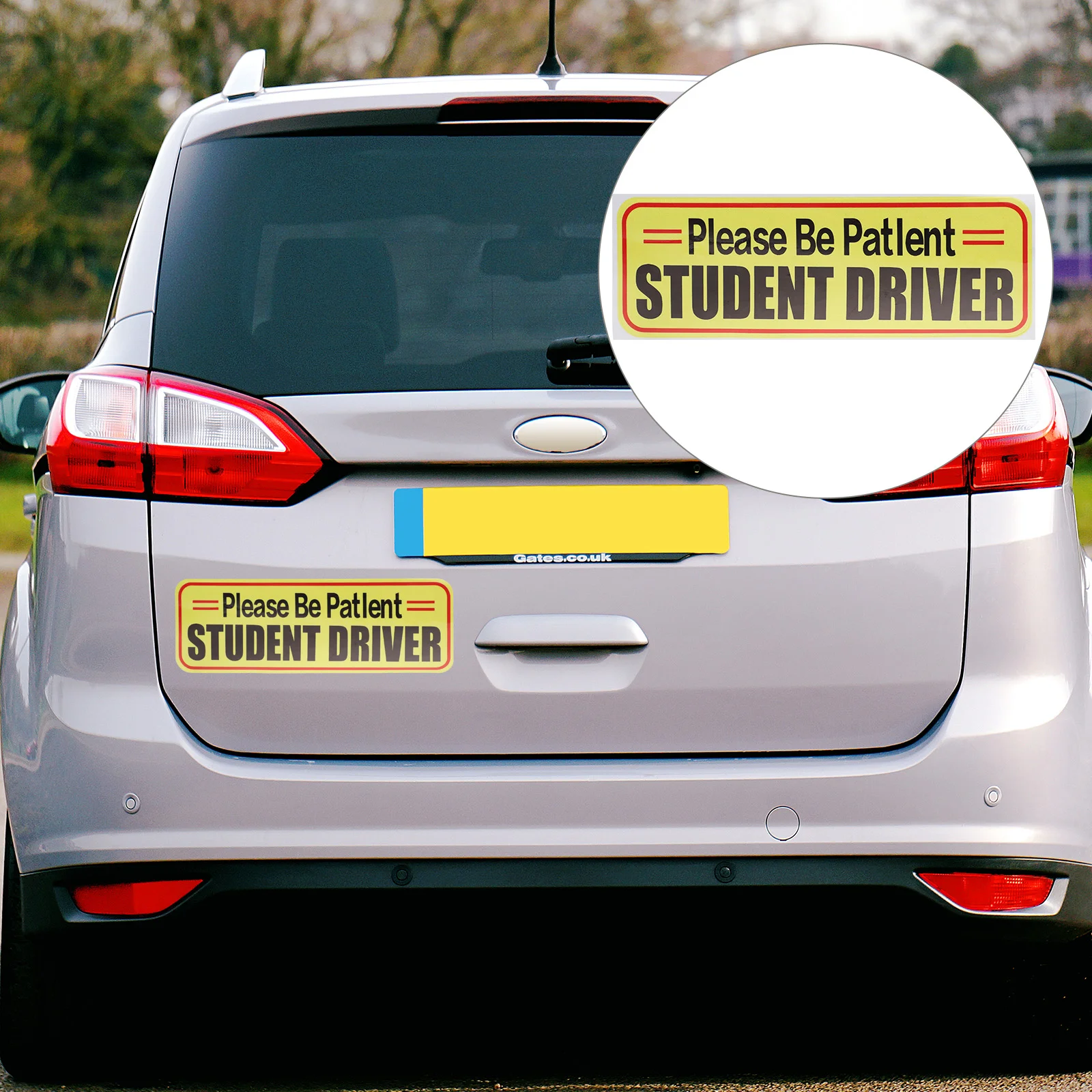 Светоотражающие наклейки Новые знаки безопасности водителя Студенческий