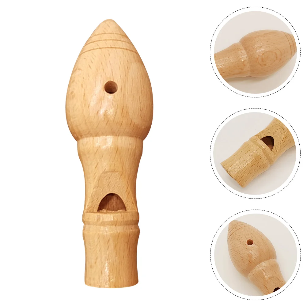 Practical Funny Convenient Useful Portable Whistle Instrument Bird Whistle Toy Wooden Whistle Kids Whistle Toys