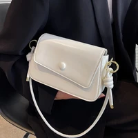 simple underarm shoulder crossbody messenger sling bags 2022 summer famous brand pu leather women designer handbag luxury brand