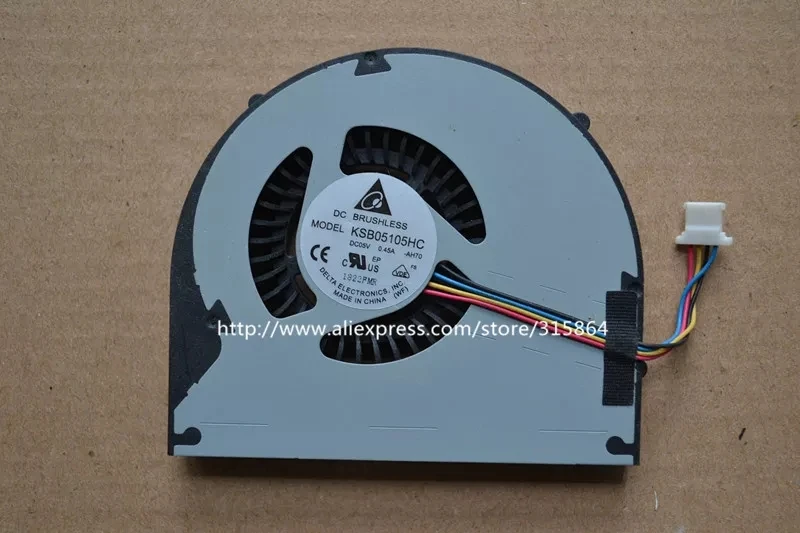 Новый охлаждающий вентилятор для ноутбука LENOVO V370 V370A V370G KSB05015HC