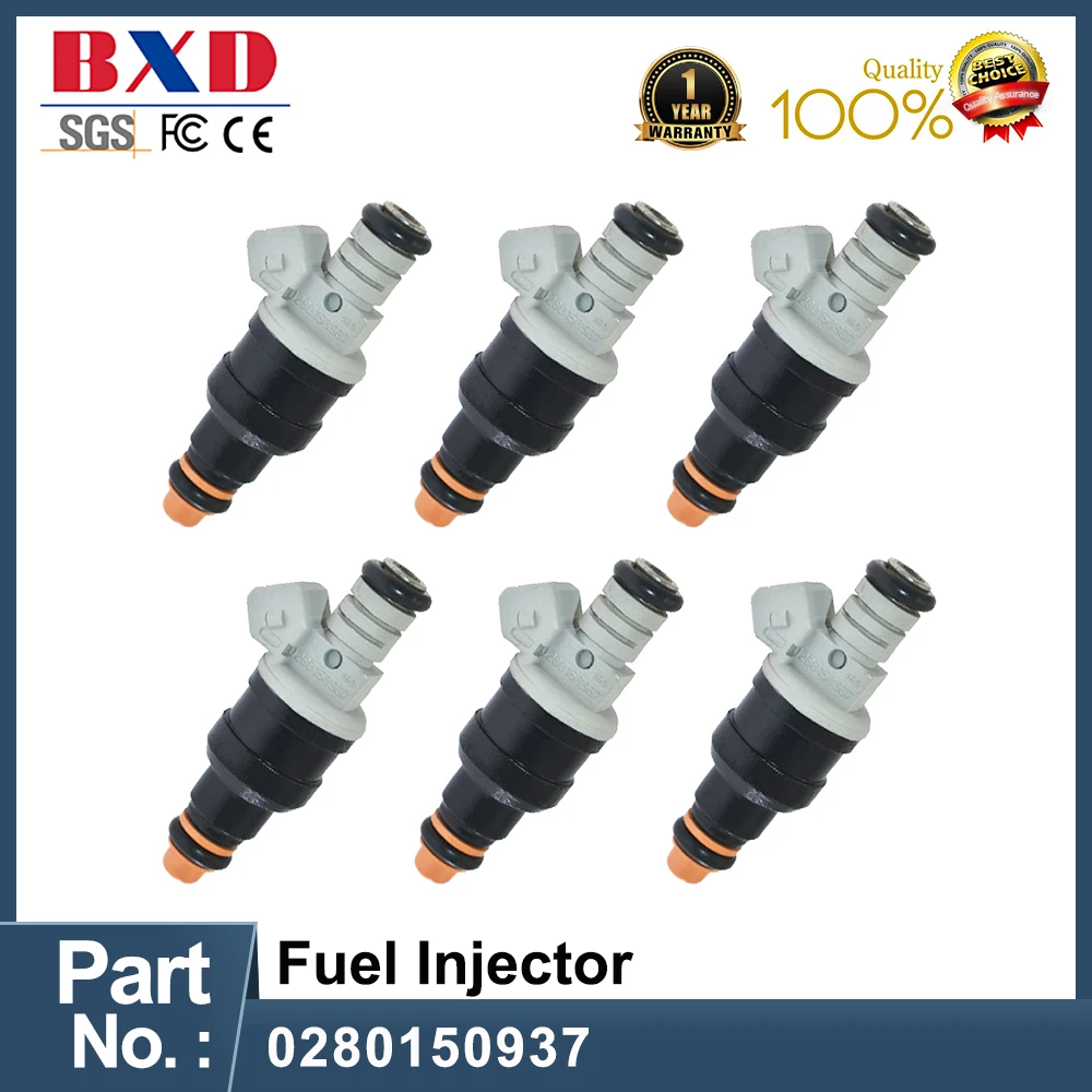 

1/6 шт. 0280150937 топливный инжектор для автомобильных деталей