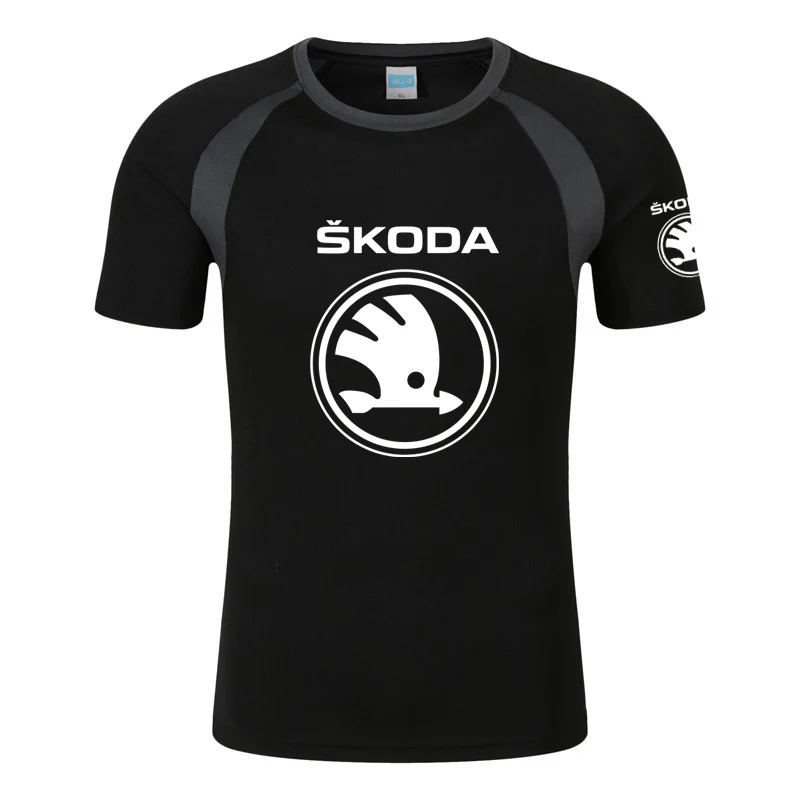 

Новинка 2022, летние толстовки с логотипом автомобиля Skoda, удобные свитшоты с принтом в стиле хип-хоп, Мужская футболка для отдыха, модные топы ...