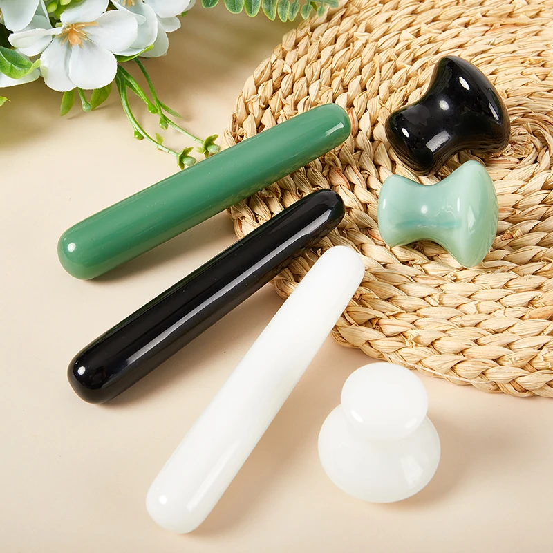 

1PC Mushroom Shape Massager Massage Wand Facial Body Foot Thin Anti-wrinkle Relaxation Beauty Health Care Gua Sha Tool