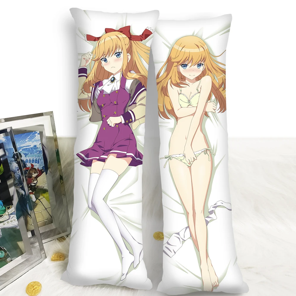 

Anime Gatari Cute Pillowcase Kamiigusa Arisu Asagaya Minoa Hugging Body Dakimakura Cover Cartoon Otaku Bedding Room Decoration