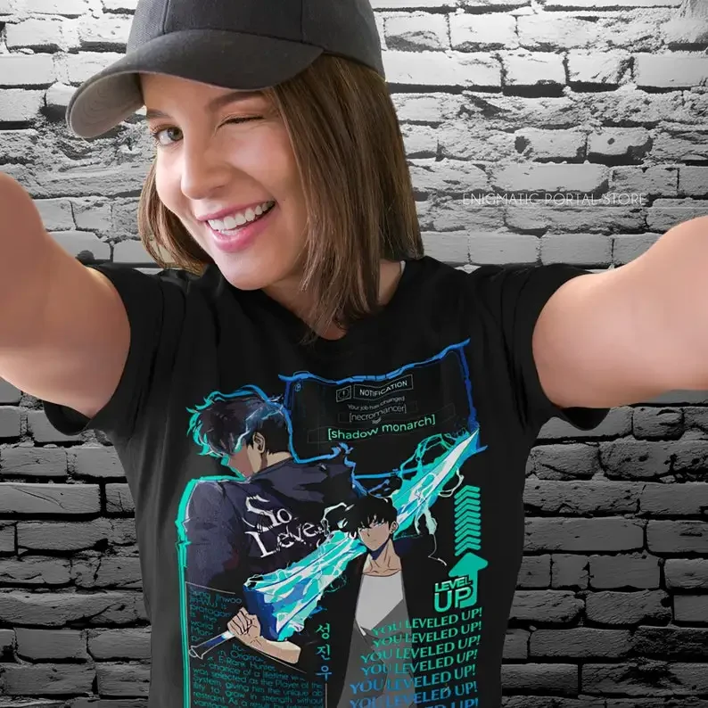 Рубашка для выравнивания соло рубашка с эффектом тени Monarch Sung Jin-Woo