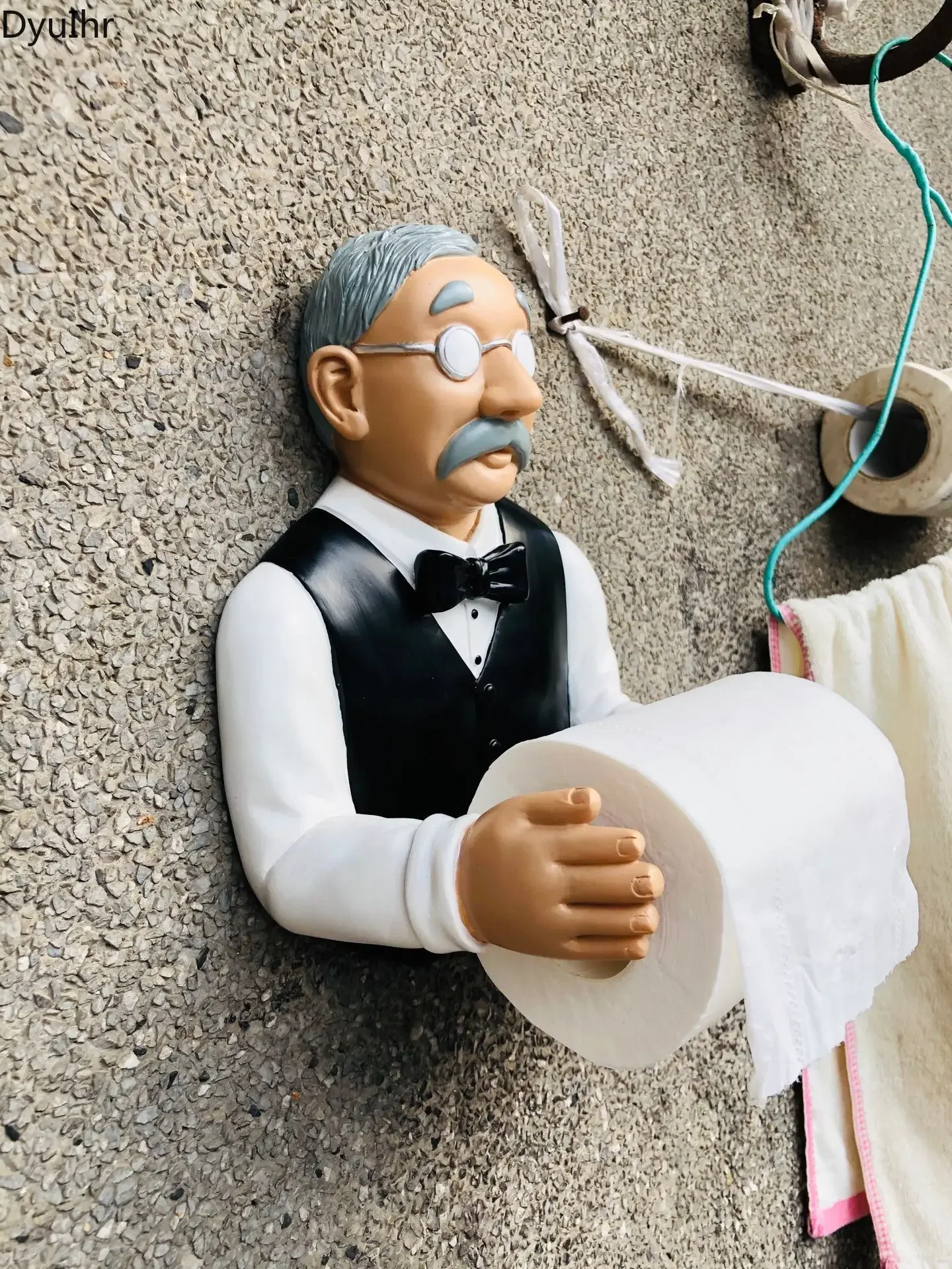 Executive Knight Old Butler Держатель для туалетной бумаги полотенец Туалетная бумага Трубка