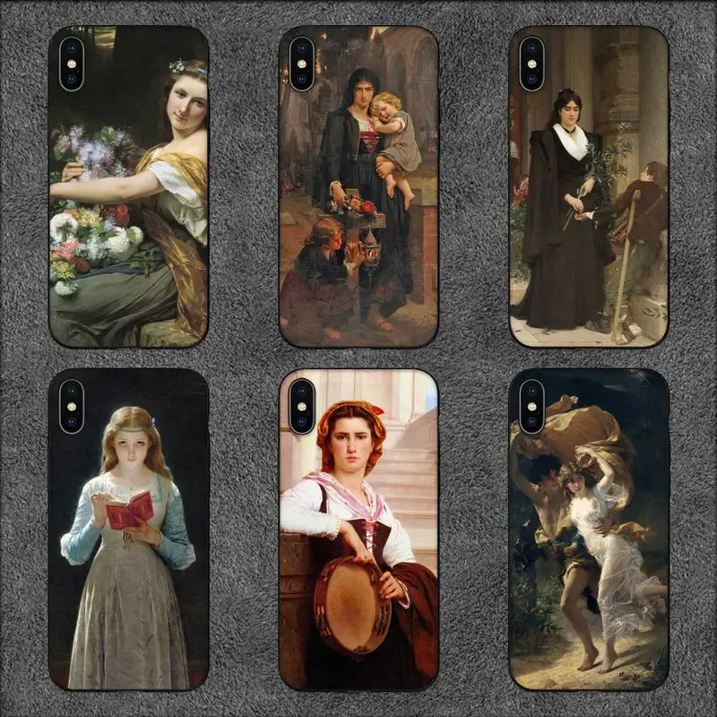 Pierre Auguste Cot Art Phone Case For iPhone 11 12 Mini 13 1