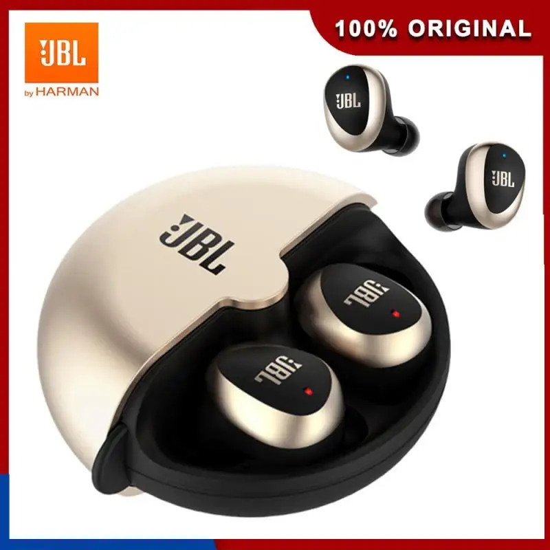 JBL Wireless Earphones JBL C330 TWS Bluetooth Earphones True Headphones Stereo Sports Earbuds With Mic Deep Bass Sound Headset