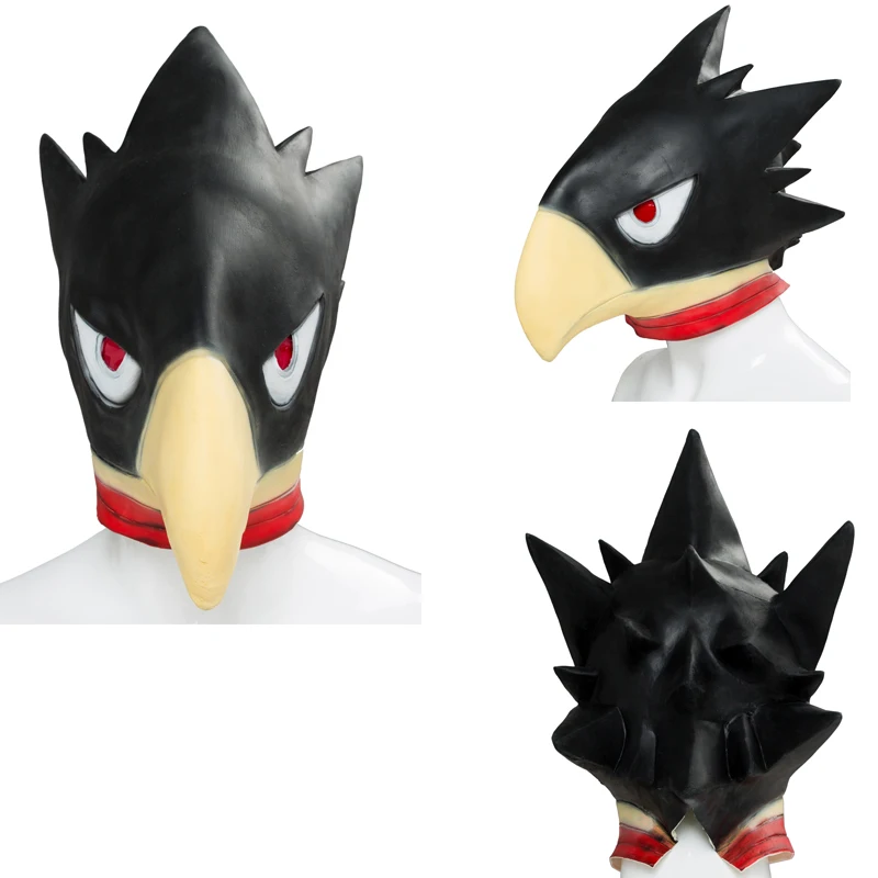 

Tokoyami Fumikage Cosplay Bird Mask My Hero Cos Academia Helmet For Costume Props Clothing Accessories Halloween Party Suits