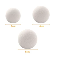 hot wool dryer balls reusable softener 3 5cm laundry ball home washing balls wool wrinkle dryer balls washing machine