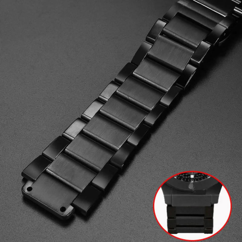 Stainless Steel Strap For HUBLOT Durable Metal Belt Unisex Waterp-roof WatchBand Silver Black Rose-gold Bracelet 13mm 17mm 19mm