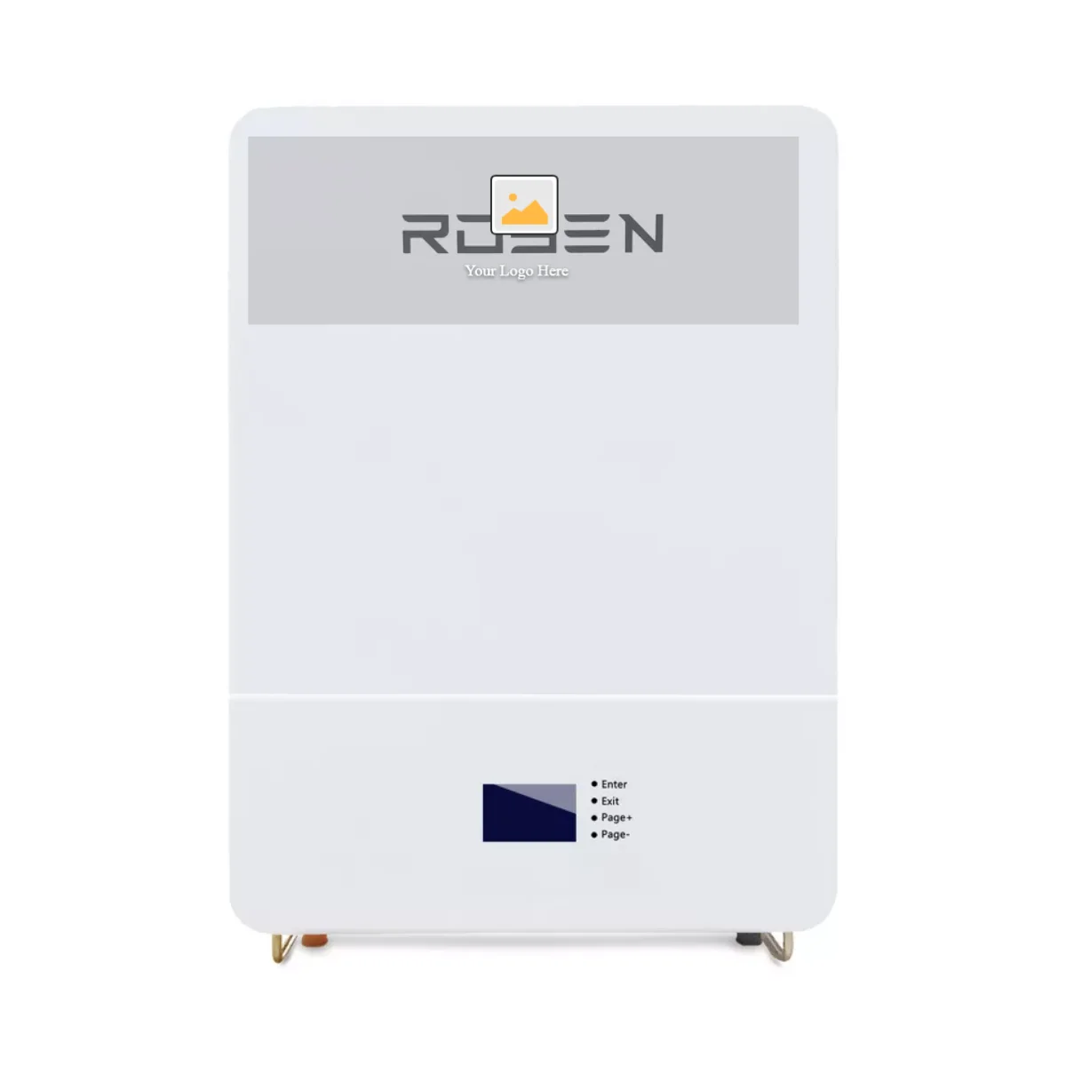 Rosen Solar Energy 5KW 10kw LifePO4 Battery 48V 200Ah Power wall Lithium ion Rechargeable Battery Pack