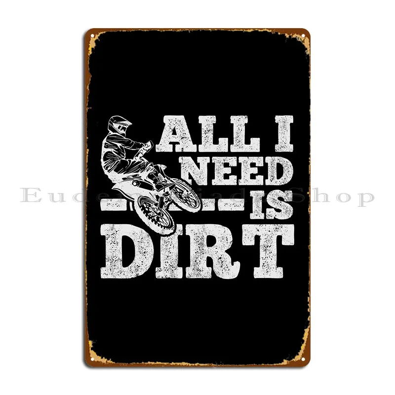 

Motocross Dirt Bike Biker Metal Sign Garage Design Pub Home Club Tin Sign Poster