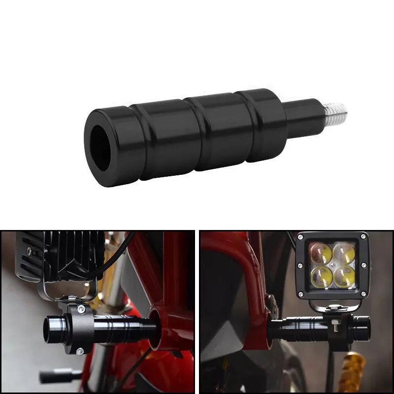 

Motorcycle LED Headlight Fog Light Mounting Bracket Post Support Base M8 M6 Mount Bike Sport Tail Light Spotlight Bracket