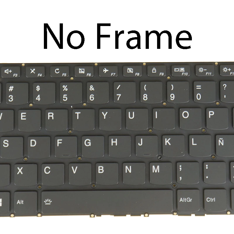 Клавиатура для ноутбука Lenovo Flex 4-1435 4-1470 4-1480 LCM15J5 PM4CB-LSP PM4CB-SW Swiss CH QWERTZ Latin LA с испанской подсветкой (art.: 3920d20a170ff) - 3920d20a170ff