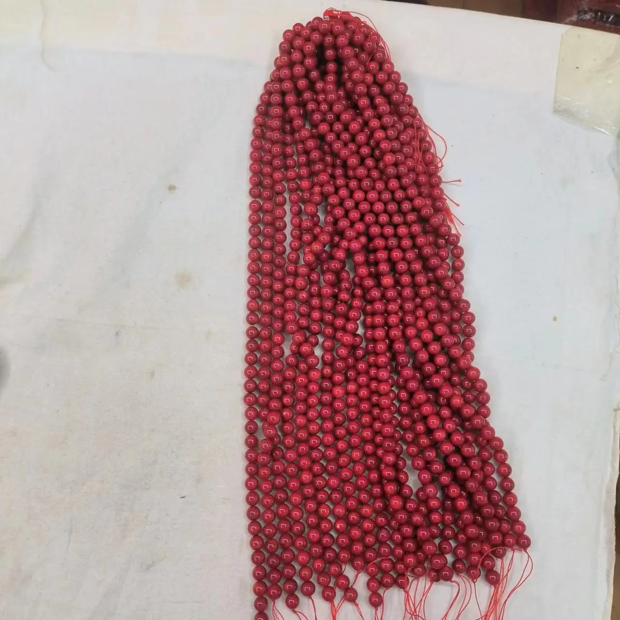 1 шт./партия длинные бусины из натурального бамбука