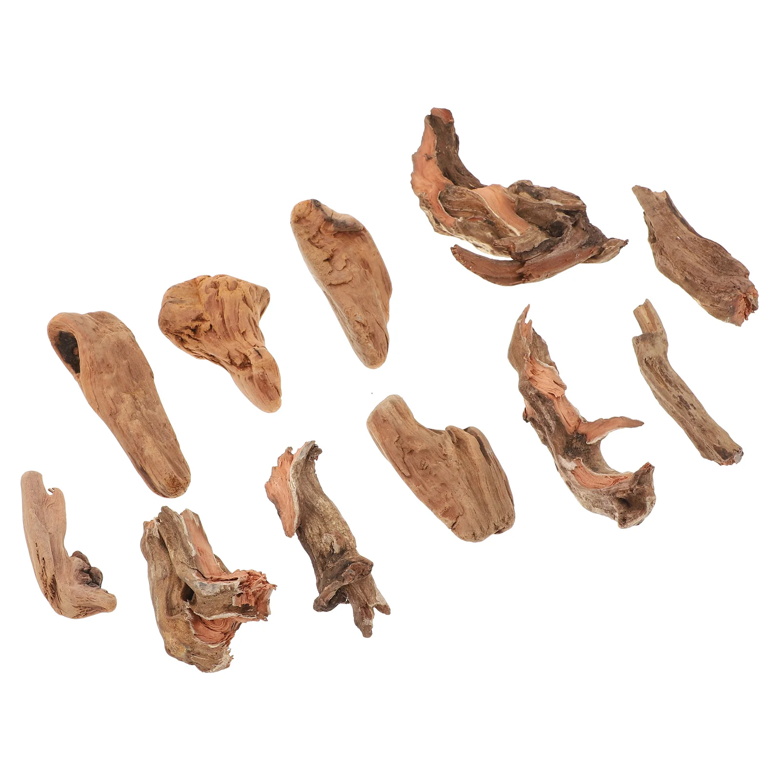 

10 PCS Water Plant Landscaping Sunken Wood Fish Tank Decor Landscape Supply Ornament Reptile Decorate Aquarium Coral Office