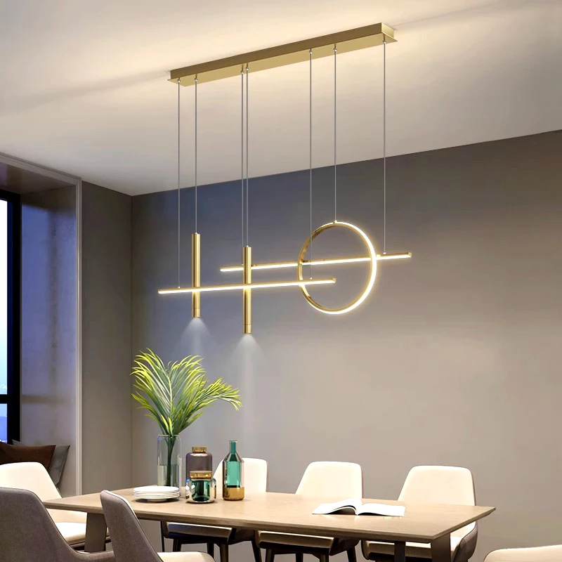 Скандинавский домашний декор подвесная люстра для столовой комнатное освещение